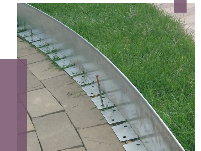 Металлические бордюры для тротуаров в Йошкаре-Ола от 8692 руб.