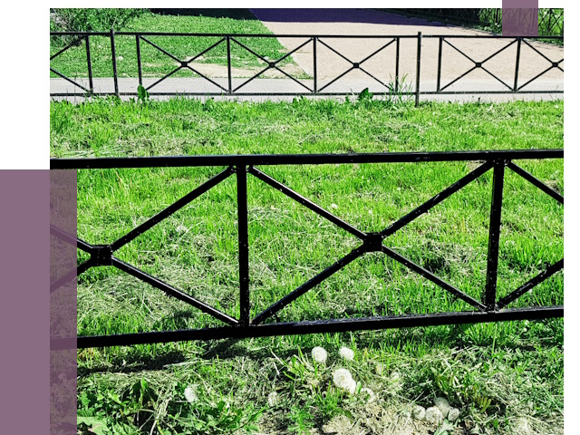 Металлические газонные ограждения в Йошкаре-Ола от 4295 руб.