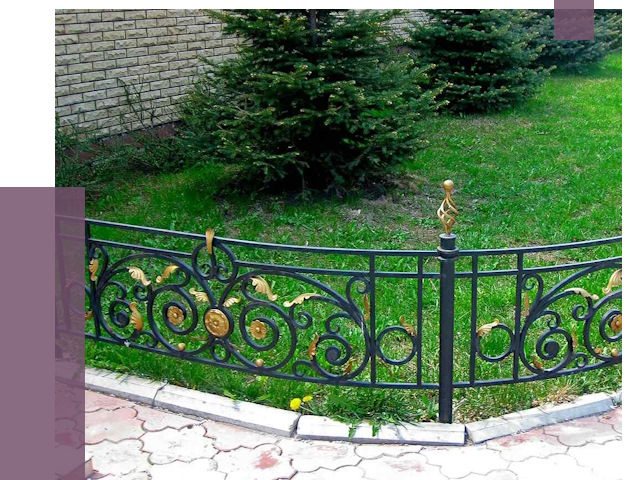 Кованые газонные ограждения в Йошкаре-Ола от 7618 руб. — ПРОЛЁТ-Шкр