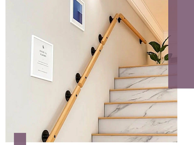 Поручни металлические и деревянные под ключ в Йошкаре-Ола