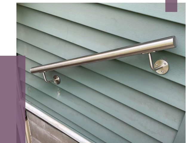 Поручни из нержавеющей стали в Йошкаре-Ола от 7670 руб.  | ПРОЛЁТ-Шкр